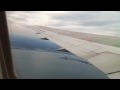 Alitalia Boeing 767 Take off from Boston Logan airport