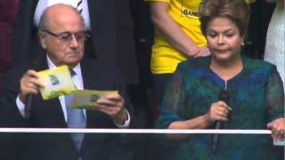 Dilma vaiada Copa das Confederações!!!