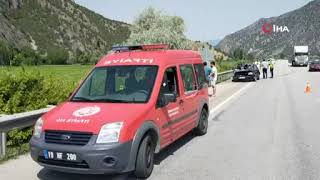 Osmancık'ta feci kaza: 1 ölü, 2 yaralı