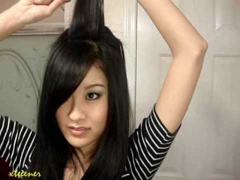 bumpits hairstyles videos Heres a href= http: 2008 quick-fix-diy- swan prom 