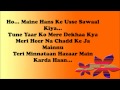 Heer Song Full Lyrics Video - HD Quality - Singh Saab the Great Movie