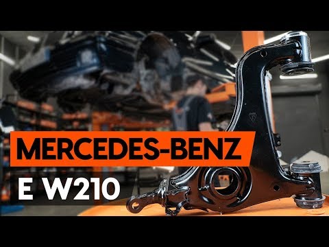 Как заменить передний рычаг подвески MERCEDES-BENZ E W210 (ВИДЕОУРОК AUTODOC)