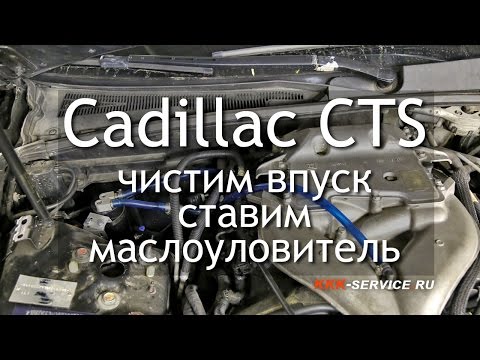 Cadillac CTS-nettoyer l'entrée et mettre le collecteur d'huile.