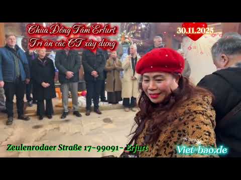 Video:  CHÙA ĐỒNG TÂM TRI ÂN CÁC CT XÂY DỰNG HOÀN THÀNH LỢP MÁI 30.11