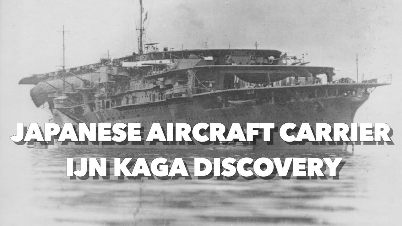 Discovery of the Japanese Aircraft Carrier IJN KAGA - Latest Footage