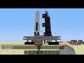Minecraft Redstone Space Rocket
