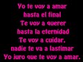 David Bisbal - Hasta el final (Letra) (Solamente vos)