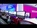 2012 NAIAS Ford Booth - Focus ST Simulator - GoPro Hero3 Black