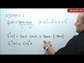 Reglas para derivar funciones trigonométricas-Rules for deriving trigonometric functions