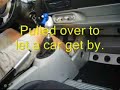 Heel-toe shifting technique