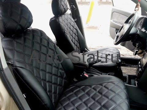 Установка чехлов на Kia Spectra