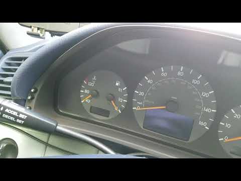 How to Remove Speedometer Cluster from Mercedes CLK430 2000 for Repair.
