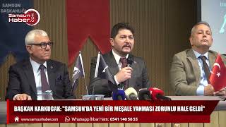 Anahtar Parti İl Başkanı Karkucak: "Samsun'da yeni bir meşale yanması zorunlu hale geldi"