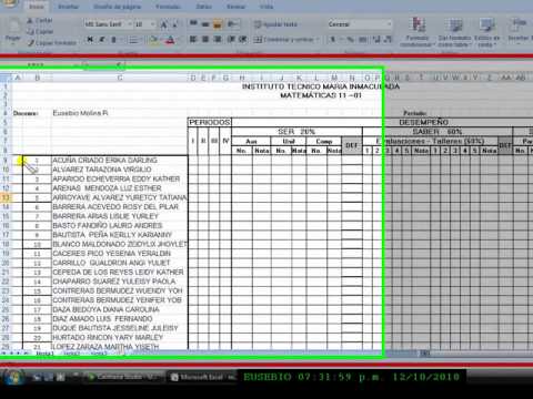 ELABORACION DE REGISTRO elaboracion de registro: