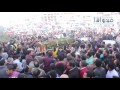 بالفيديو : تزاحم كبير في تشييع جثمان الفنان حمدى أحمد من مسجد الحصري 	