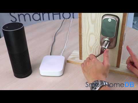 Yale Assure Lock Sl With Z Wave With Valdosta Lever Works With Ring Alarm Smartthings And Wink Amazon Com