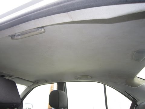 Как снять потолок на w211 Handbrake pad replacement Chrysler Crossfire