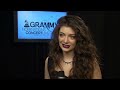 Lorde Backstage at the 56th GRAMMY Award Nominations Concert
