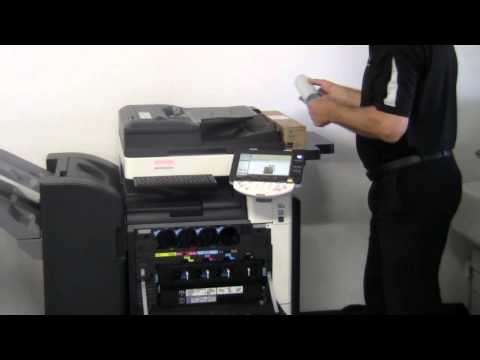 How To Replace Toner Cartridges In Bizhub C220/C280/C360