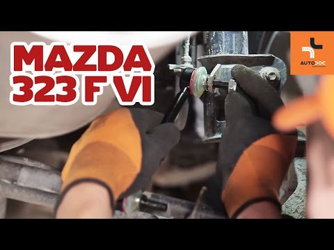 Ako vymenit tycka stabilizatora zadna na MAZDA 323 | Navod HD