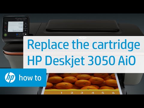 Replacing a Cartridge - HP Deskjet 3050. Duration: 2:46. Total Views: 32,427