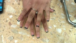 HOW TO SEXY GLITTER NAILS P1