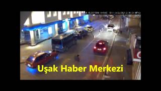 Uşak Mobese (Güvenlik) Kameralarına Yansıyan İlginç Görüntüler 2013