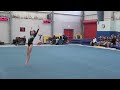 Annie the Gymnast-Level 5 Gymnastics Meet 7