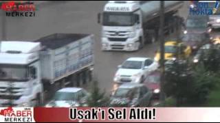 Uşak'ı Sel Aldı!