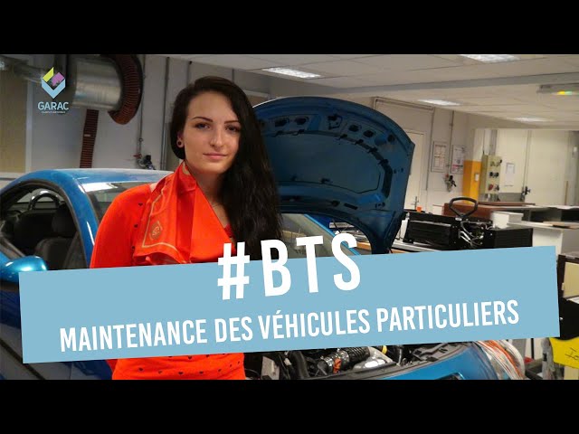 Anne Marchand 2ème année de BTS Maintenance des véhicules au GARAC