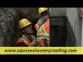 Wet Leaky Basement Waterproofing Contractors by Aquaseal Basement Waterproofing Contractors