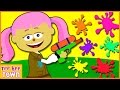 Learn Colors For Kids Finger Family Nursery Rhymes With Paintball Face Painting by Teehee Town