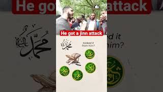 CHRISTIAN GETS JINN ATTACK WHEN QUESTIONED