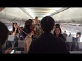 Philadelphia Orchestra musicians perform on flight waiting on Beijing tarmac.