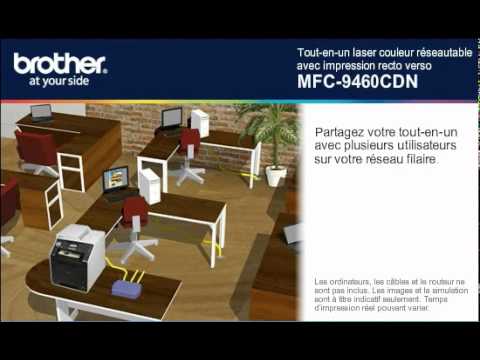 Brother MFC-9460CDN Laser Printer