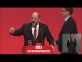 Rede von Martin Schulz auf dem Bundesparteitag in Leipzig