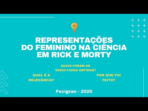 Representações do Feminino na Ciência em Rick and Morty