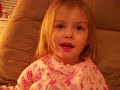Funny Two Year Old Little Girl Reading Berenstain Bears