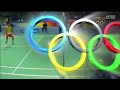 2008 Olympics Badminton Men Single Final: Lin Dan vs Lee Chong Wei 1/4