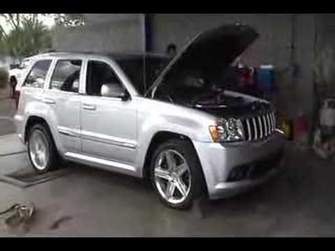 Grand Cherokee SRT8 Supercharged on Chassis Dyno 