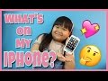 Whats on my Iphone? | Ryzza Mae ❤