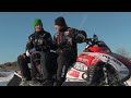 Snocross Testing With Polaris