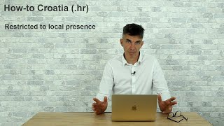 How to register a domain name in Croatia (.hr) - Domgate YouTube Tutorial