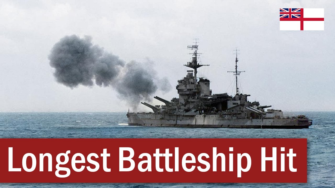 The Longest Battleship-on-Battleship Hit | July 1940