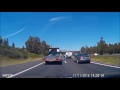 dashcam footage - Driving in emergency lane to overtake