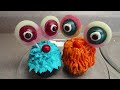 Decorating Cupcakes #10: Cute Monsters (Butter cream frosting recipe and tutorial)
