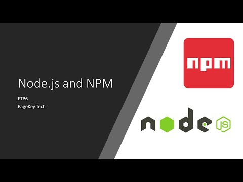Using Other People's Code - NPM and Node | FTP6