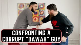 ALI CONFRONTS CORRUPT DAWAH GUY - IN HIS OFFICE