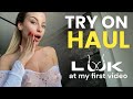 [4K] Transparent Clothes TRY-ON HAUL  See-Through  No Bra