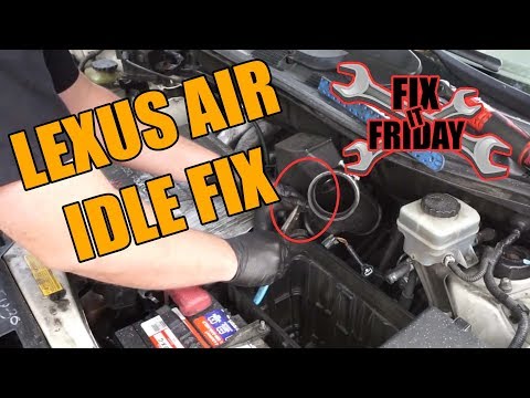 02 Lexus RX300 Stall After Starting (Idle Air Control Valve Fix)